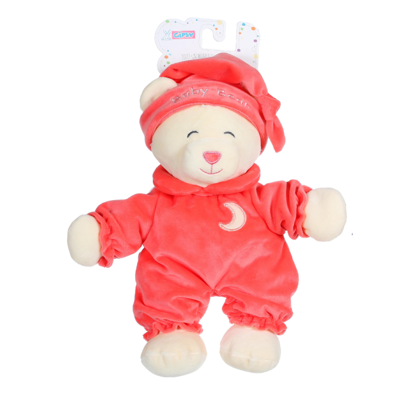  baby bear peluche ours rose corail 30 cm 